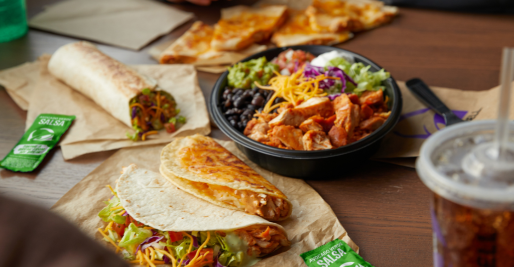 Taco Bell Lunch Menu